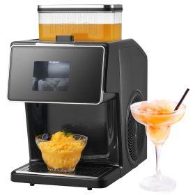 VEVOR Snowflake Ice Machine, 44LBS/24H Snowflake Ice Maker, Ice-Shaver Machine with Stainless Steel Blade, Electric Snow Cone Maker with 0.2 Gal