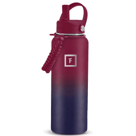 40 oz Dark Rainbow Stainless Steel Water Bottle